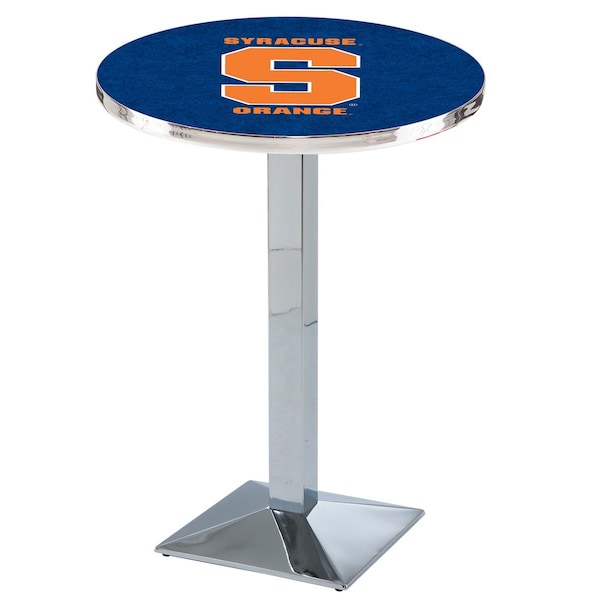 42" Chrome Syracuse Pub Table